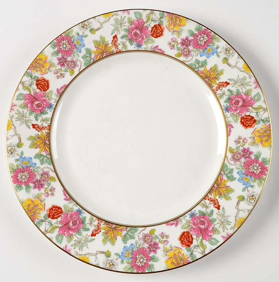 Chinese Garden Dinner Plate by Royal Worcester-1