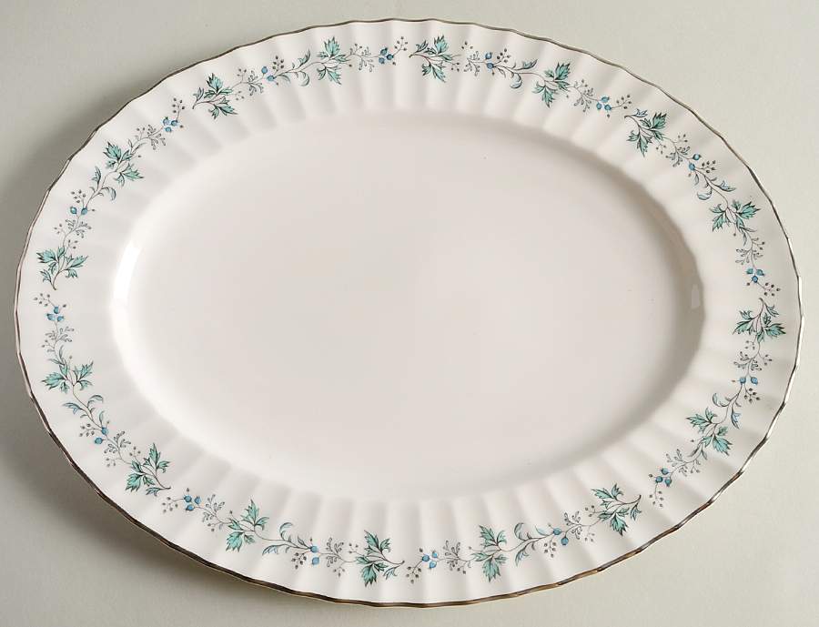 Chapel Hill 13" Oval Serving Platter by Royal Worcester-1