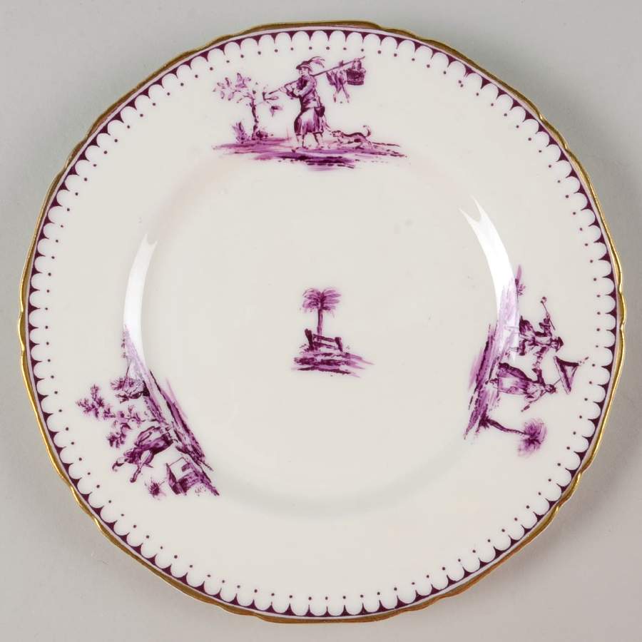 Chippendale Bread & Butter Plate by Royal Worcester-1