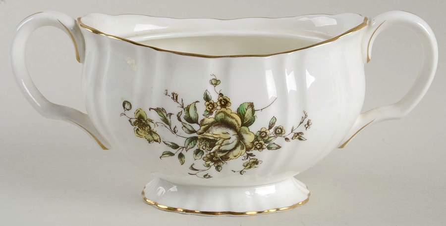 Clementine Sugar Bowl No Lid by Royal Worcester-1
