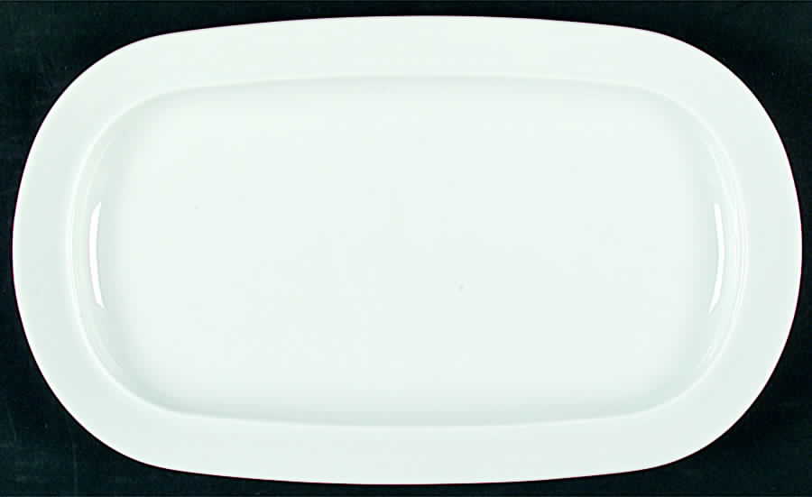Classic White Large Sandwich Tray by Royal Worcester-1