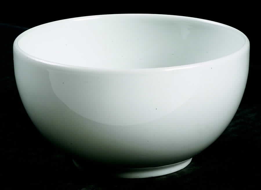 Classic White Open Sugar Bowl by Royal Worcester-1