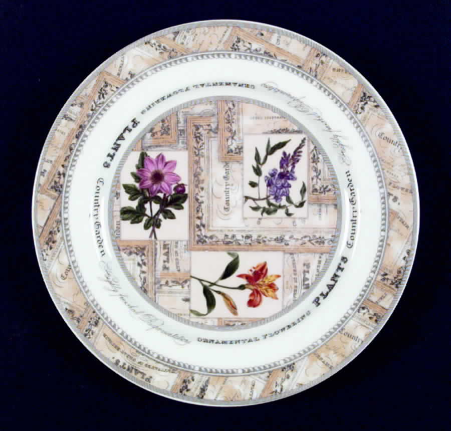 Country Garden Salad Plate by Royal Worcester-1