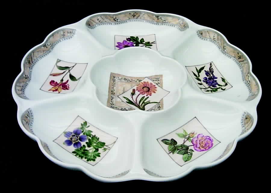 Country Garden 1-Piece Crudite by Royal Worcester-1