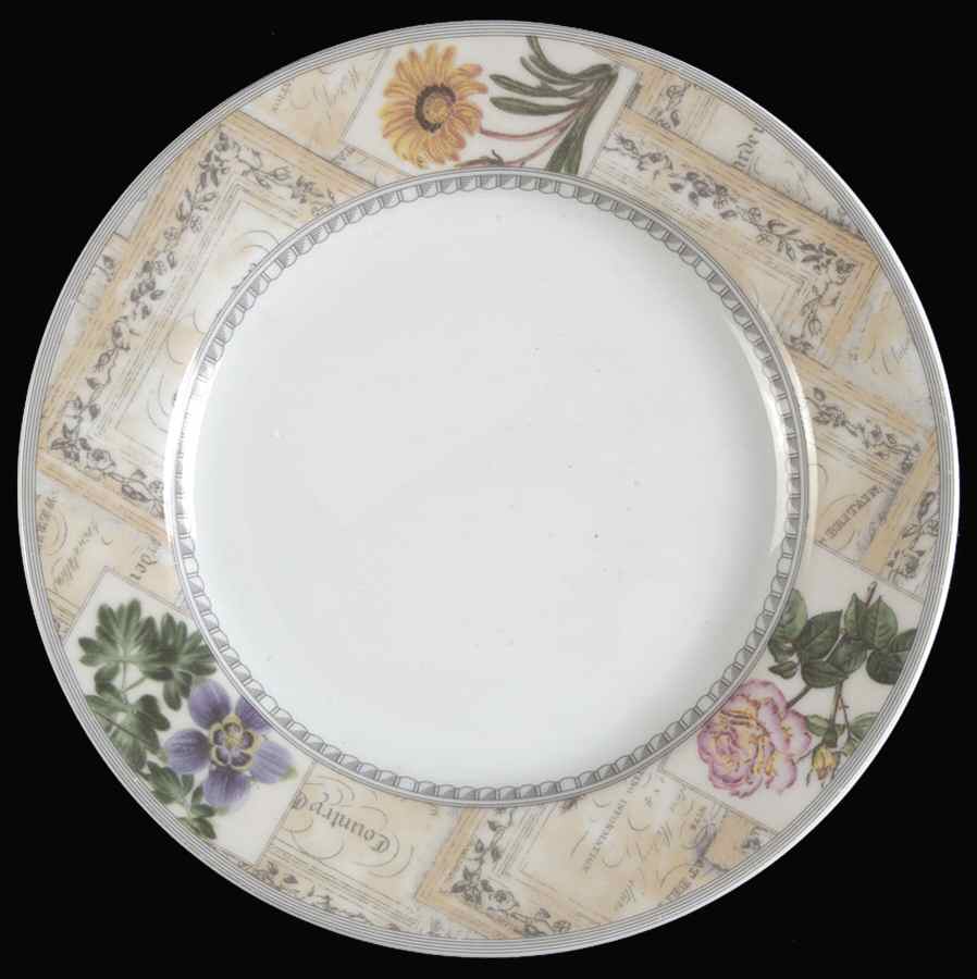 Country Garden Bread & Butter Plate by Royal Worcester-1