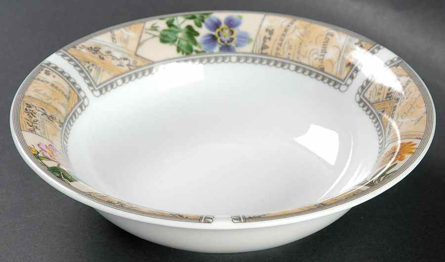 Country Garden Coupe Cereal Bowl by Royal Worcester-1