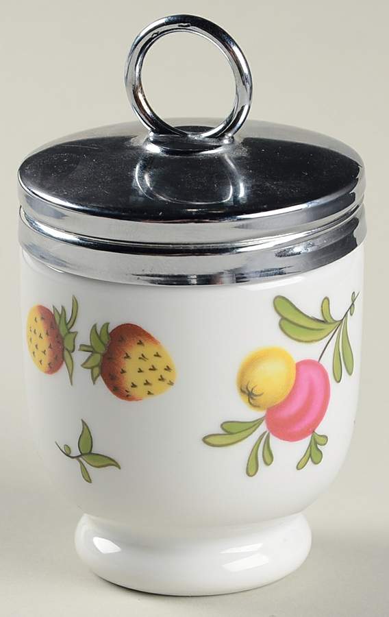 Covent Garden Egg Coddler & Lid by Royal Worcester-1