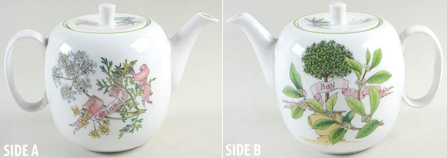 Country Kitchen Teapot & Lid by Royal Worcester-1