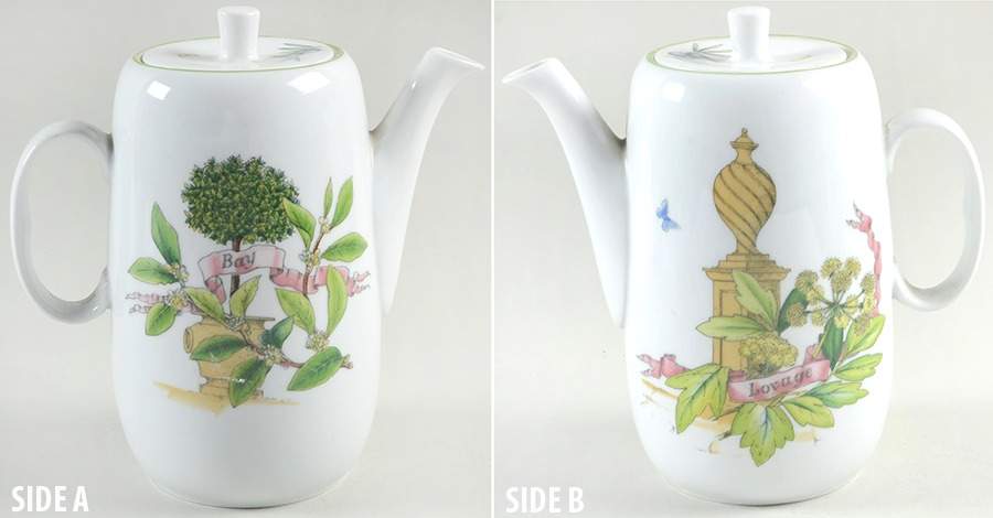 Country Kitchen Coffee Pot & Lid by Royal Worcester-1