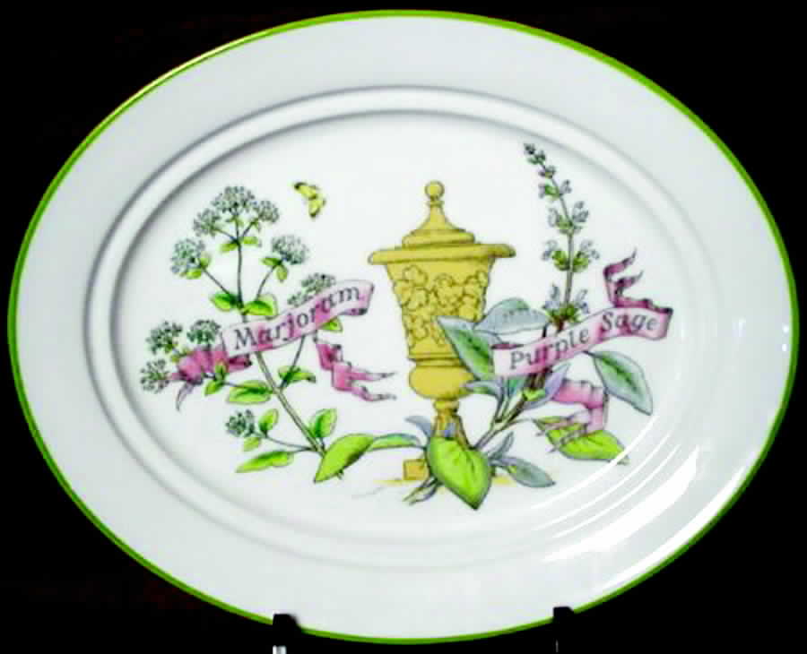 Country Kitchen Oval Salad Plate by Royal Worcester-1