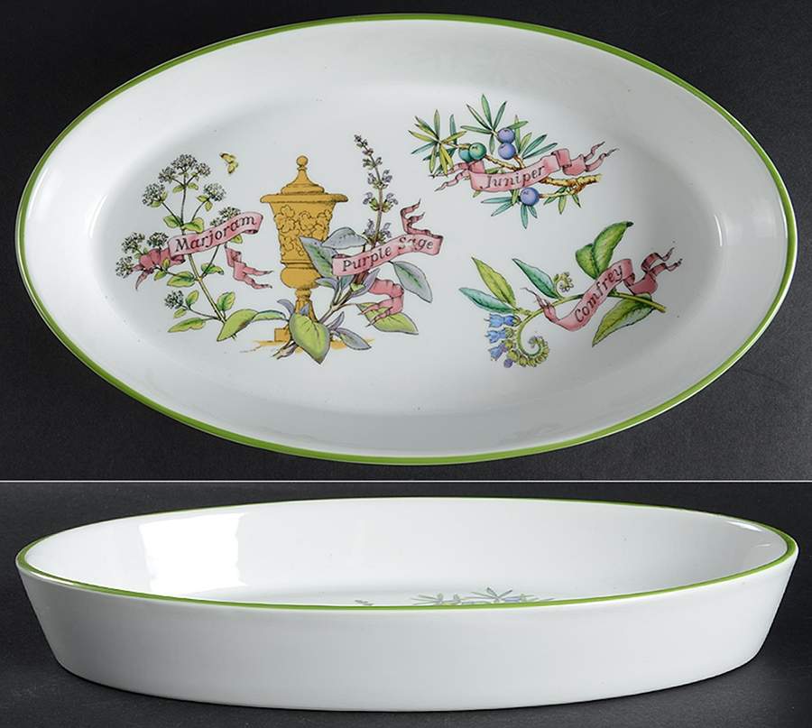Country Kitchen 12'' Oval Baker by Royal Worcester-1