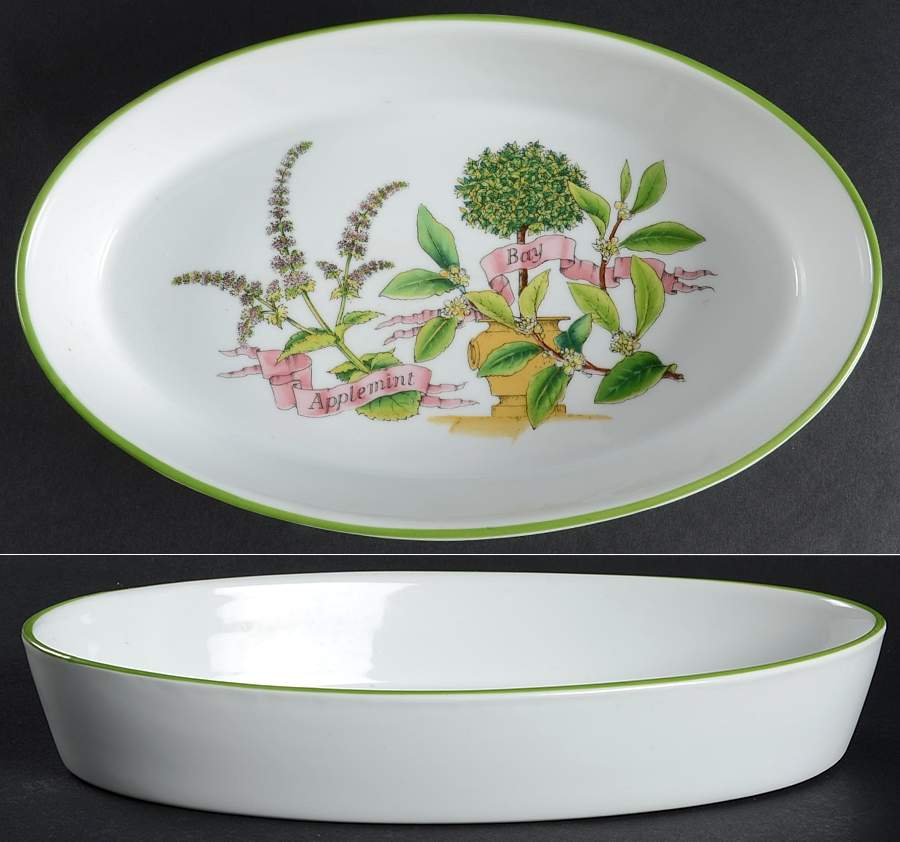 Country Kitchen 10" Oval Baker by Royal Worcester-1