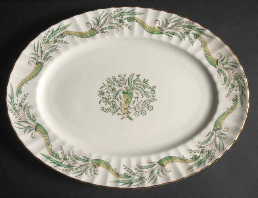 Collingwood 13" Oval Serving Platter by Royal Worcester-1