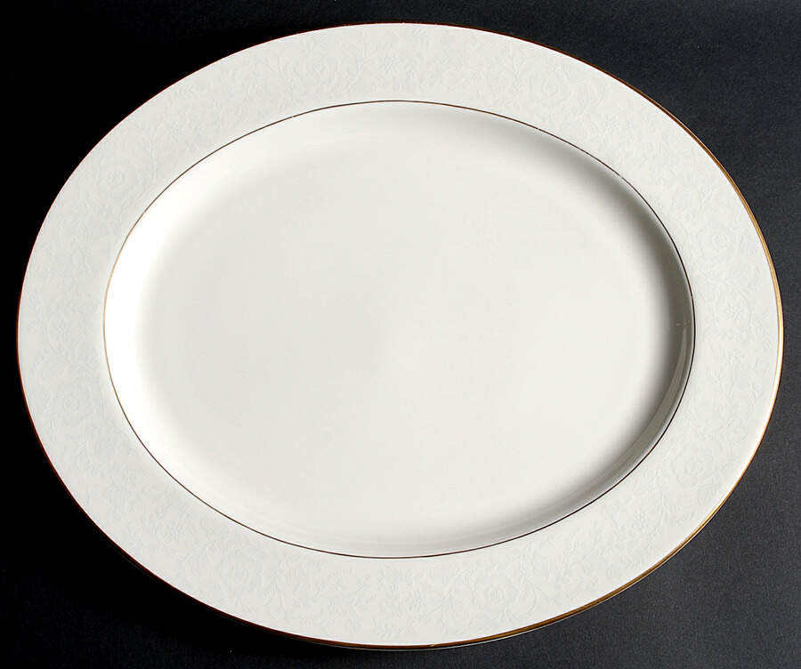 Concerto 17" Oval Serving Platter by Royal Worcester-1