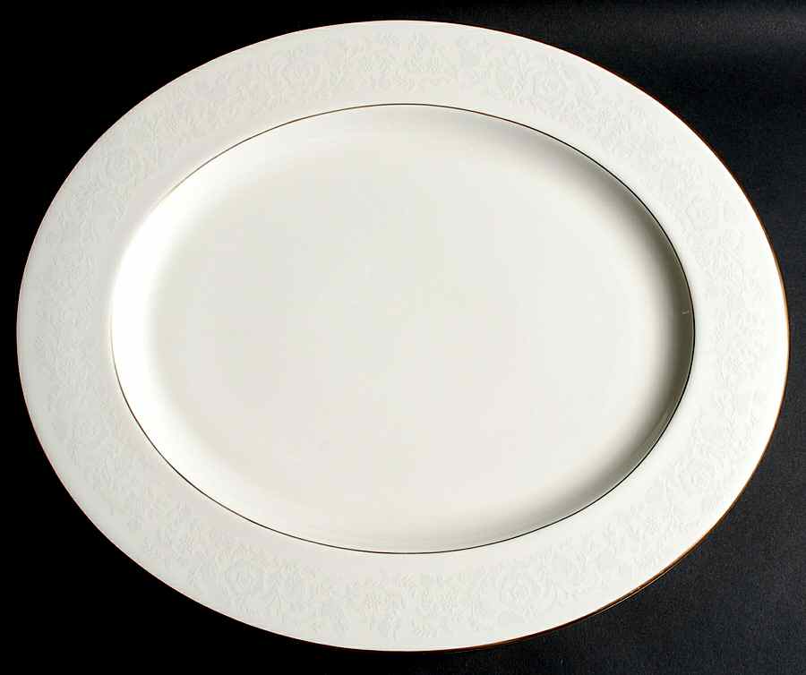 Concerto 15" Oval Serving Platter by Royal Worcester-1