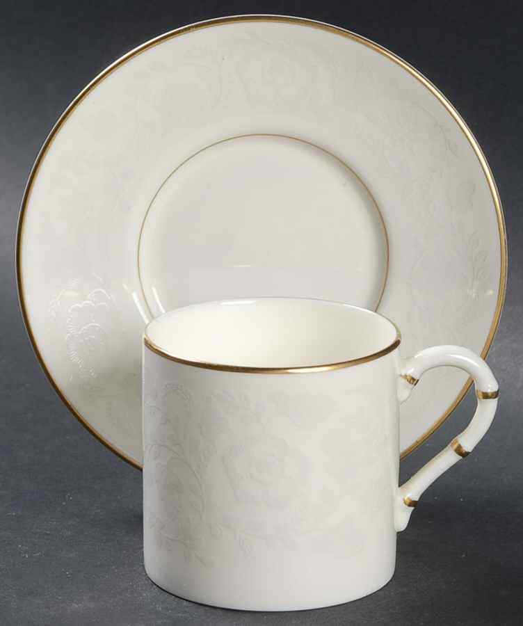 Concerto Flat Demitasse Cup & Saucer Set by Royal Worcester-1