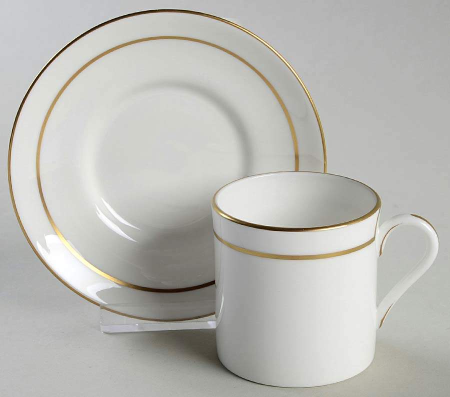 Contessa Flat Demitasse Cup & Saucer Set by Royal Worcester-1