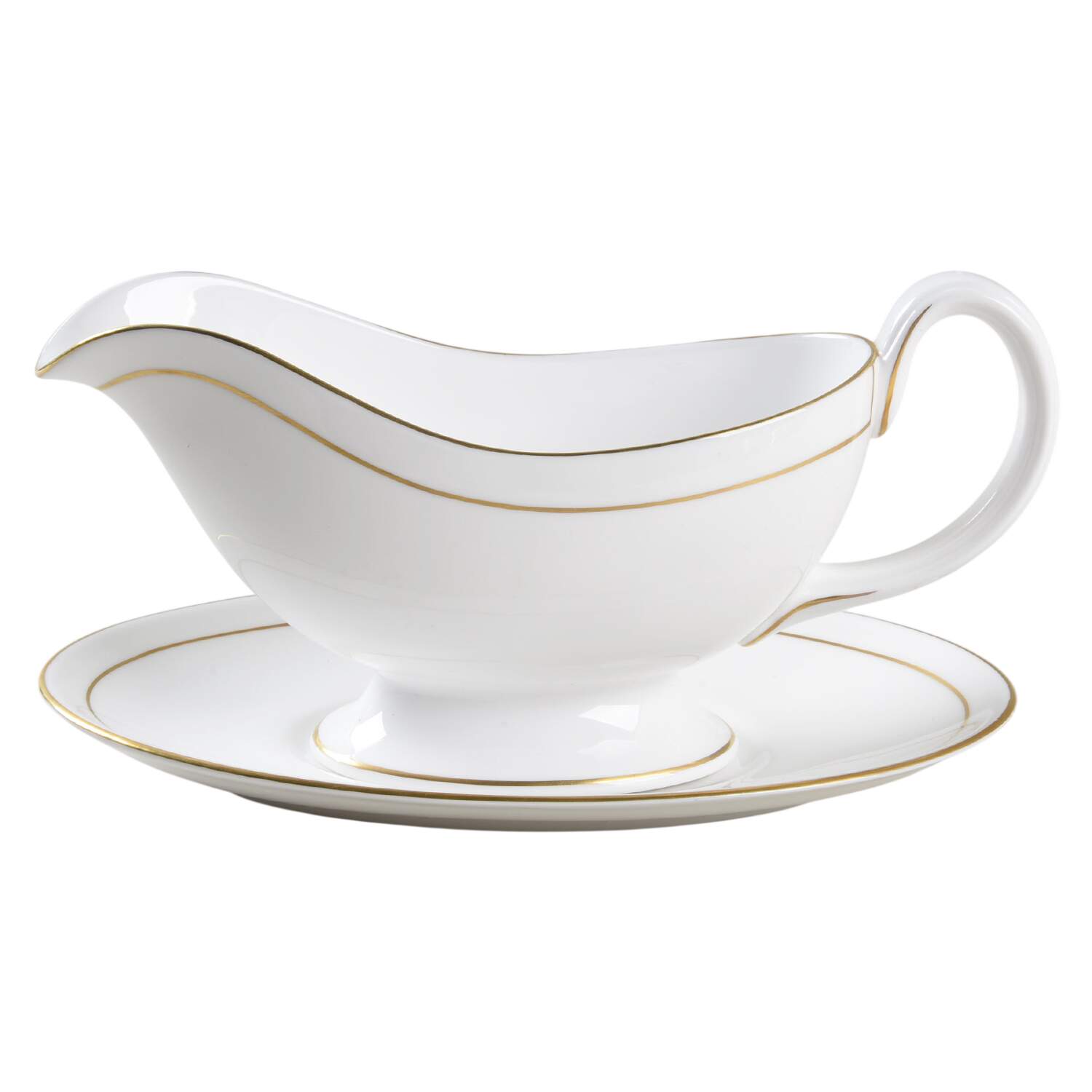 Contessa Gravy Boat & Underplate by Royal Worcester-1