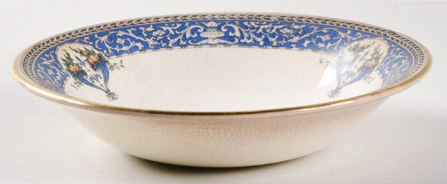 Cornucopia Fruit/Dessert (Sauce) Bowl by Royal Worcester-1