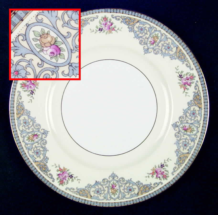 The Countess Dinner Plate by Royal Worcester-1
