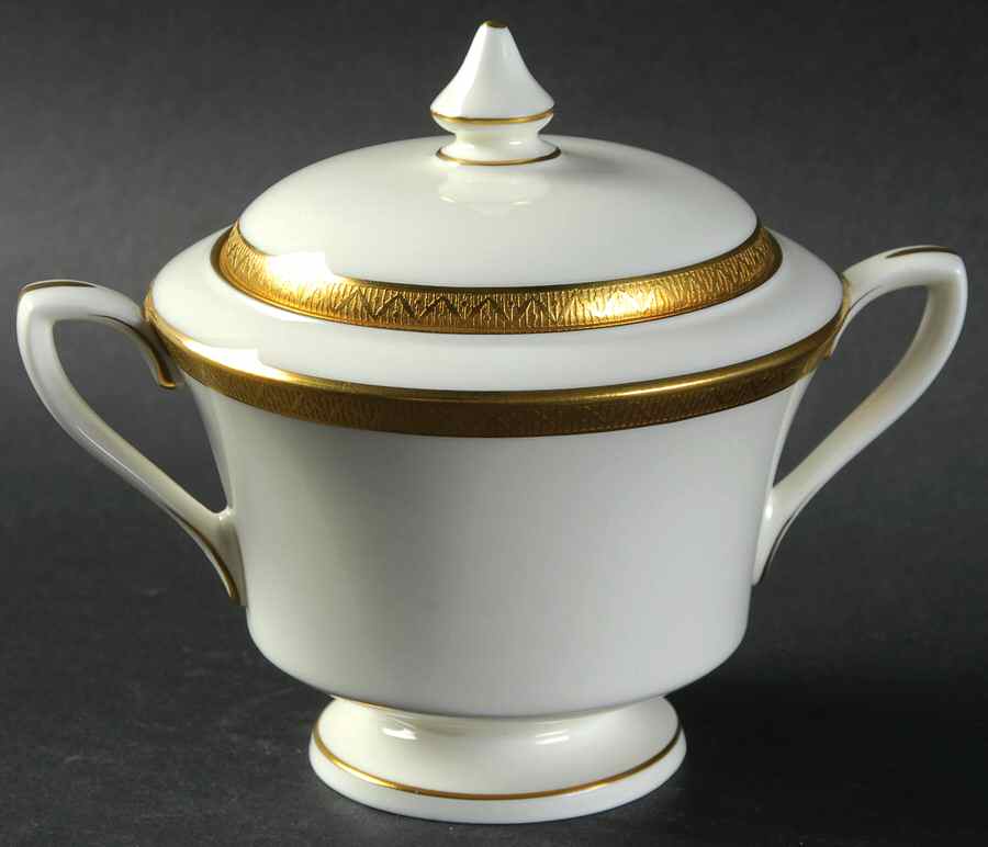 Coventry Sugar Bowl & Lid by Royal Worcester-1