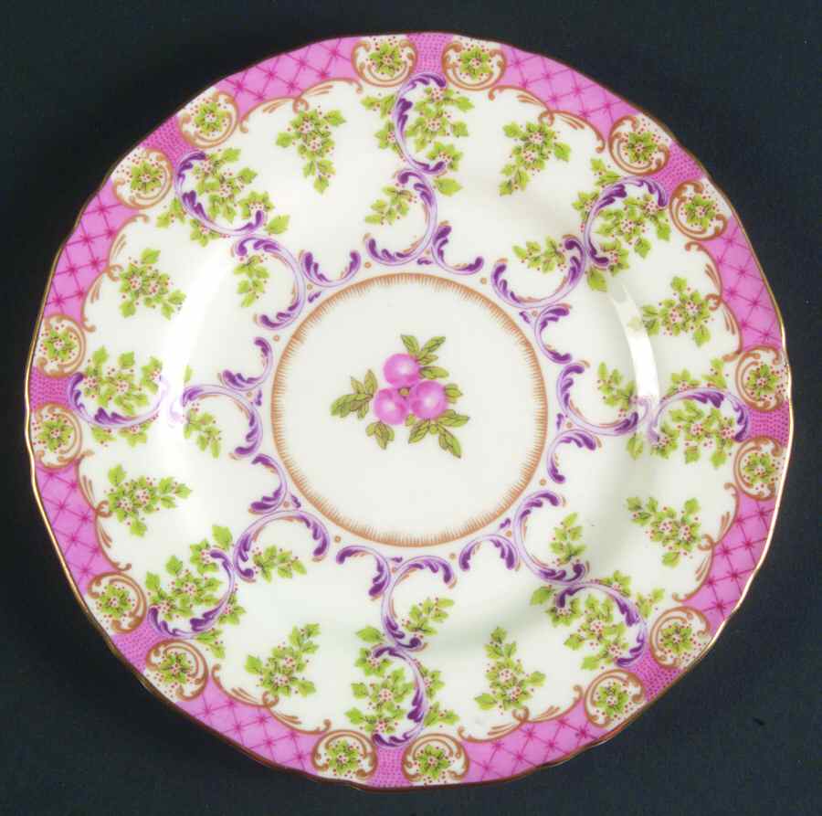 Cradley Bread & Butter Plate by Royal Worcester-1