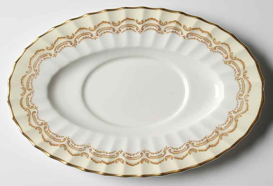 Cromwell Underplate for Gravy Boat by Royal Worcester-1