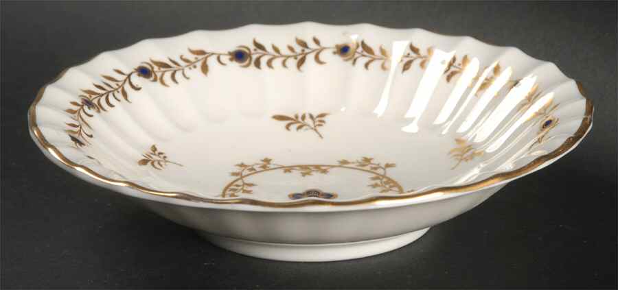 Cumberland Cobalt Blue Fruit/Dessert (Sauce) Bowl by Royal Worcester-1