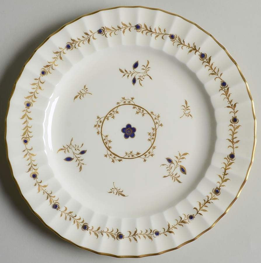 Cumberland Cobalt Blue Salad Plate by Royal Worcester-1