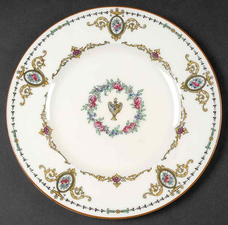 Daphne Salad Plate by Royal Worcester-1