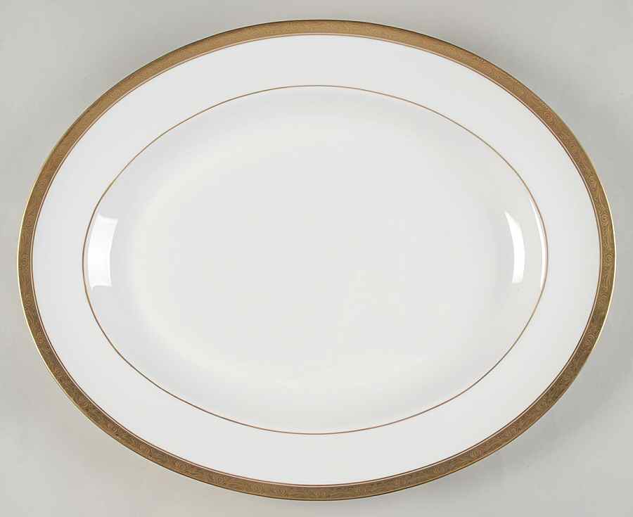 Davenham 16" Oval Serving Platter by Royal Worcester-1