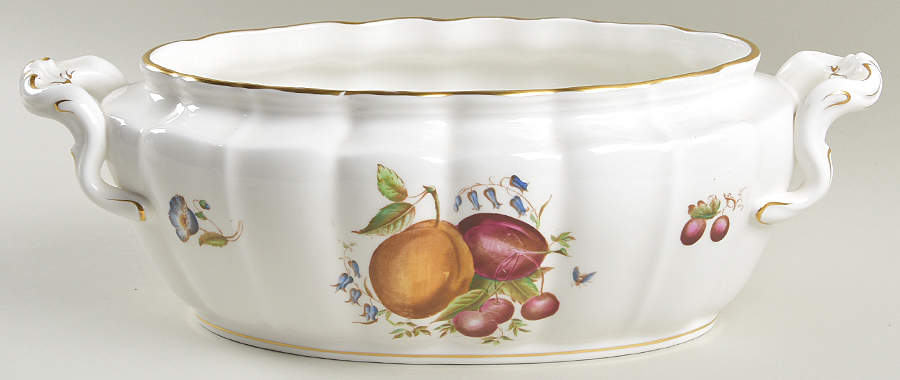 Delecta (Coburg Shape) Oval Tureen No Lid by Royal Worcester-1