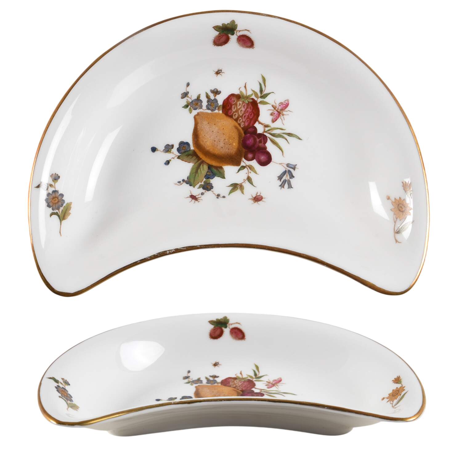 Delecta (Coburg Shape) Bone Dish by Royal Worcester-1