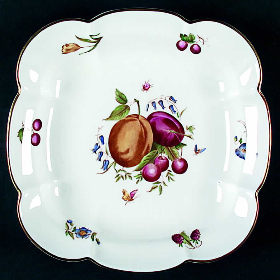 Delecta (Coburg Shape) Cookie Plate by Royal Worcester-1