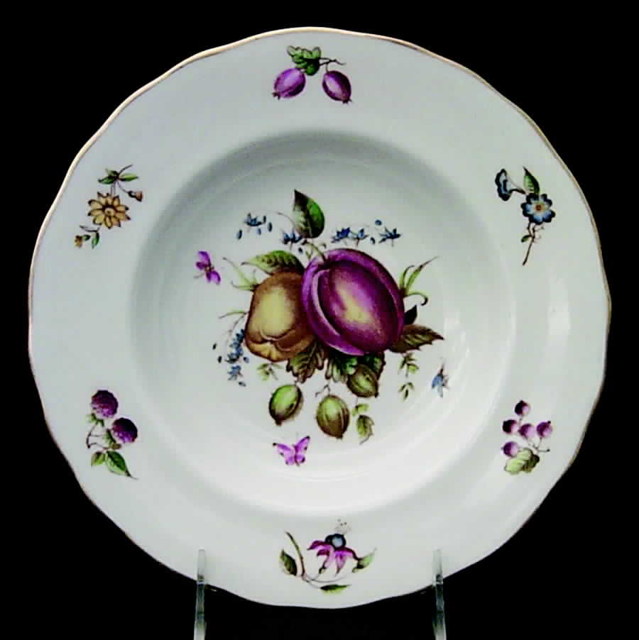 Delecta (Coburg Shape) Large Rim Soup Bowl by Royal Worcester-1