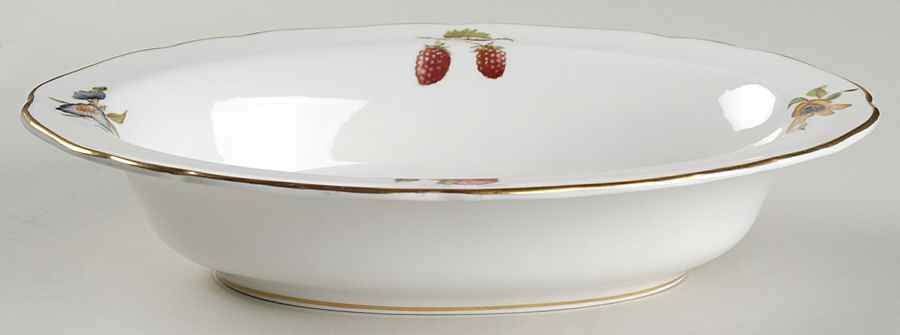 Delecta (Coburg Shape) 10" Oval Vegetable Bowl by Royal Worcester-1