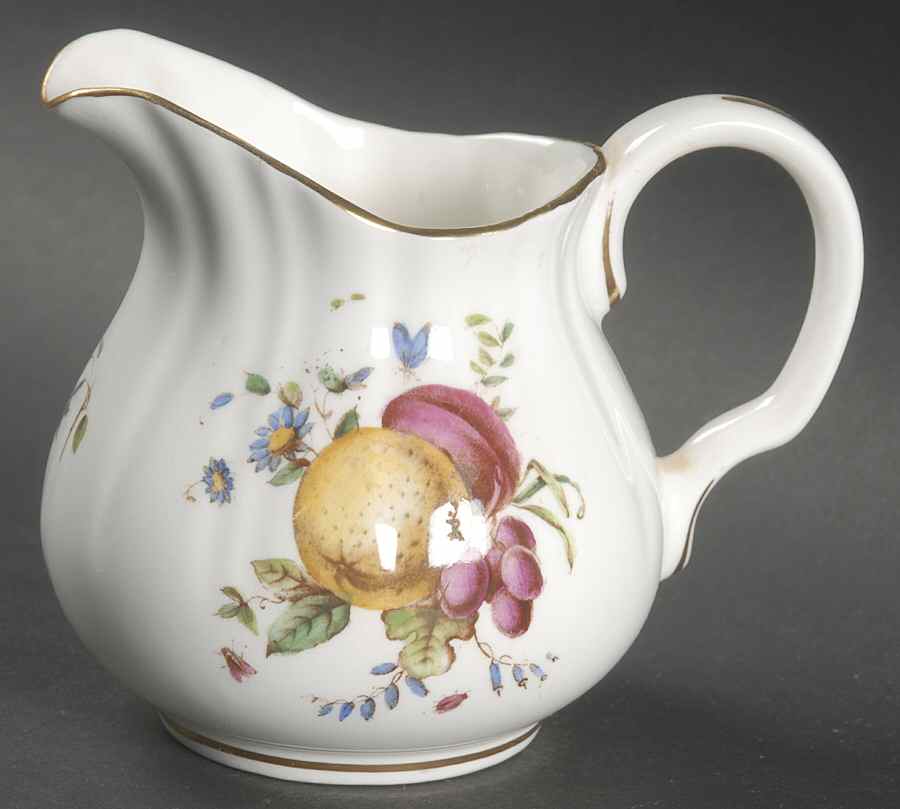 Delecta (Coburg Shape) Mini Creamer by Royal Worcester-1