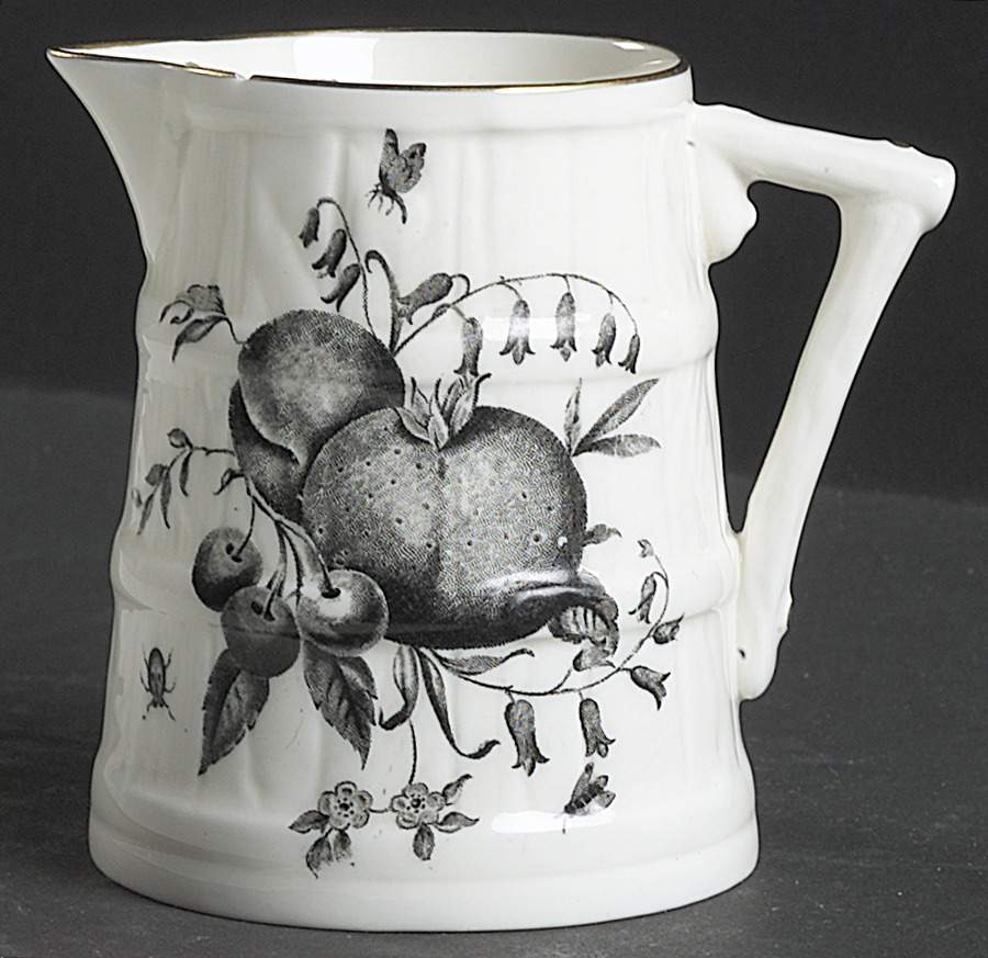 Delecta (Black Design) Mini Creamer by Royal Worcester-1