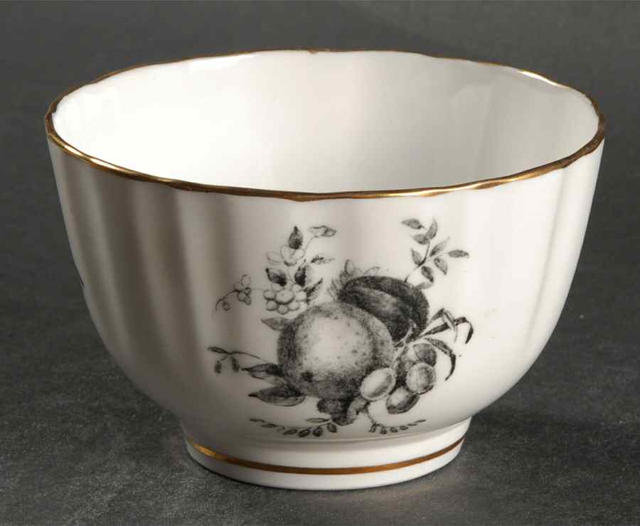 Delecta (Black Design) Open Sugar Bowl by Royal Worcester-1