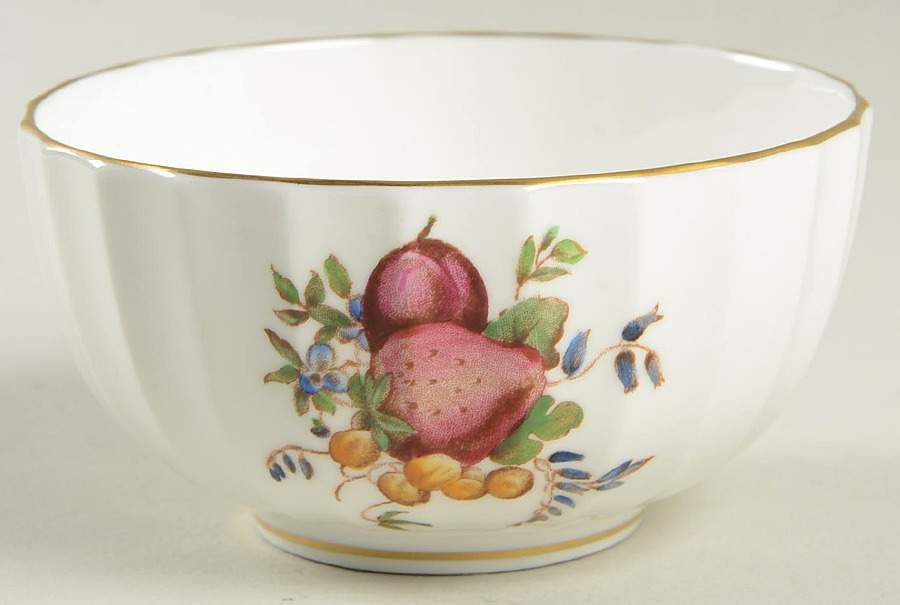 Delecta (Warmstry, Ribbed) Mini Open Sugar Bowl by Royal Worcester-1