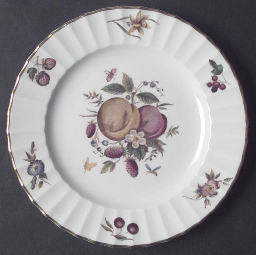 Delecta (Warmstry, Ribbed) Salad Plate by Royal Worcester-1