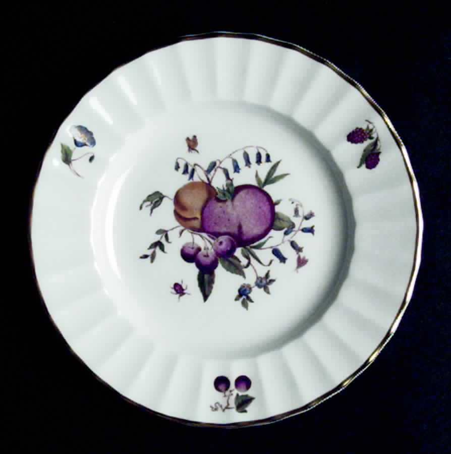 Delecta (Warmstry, Ribbed) Bread & Butter Plate by Royal Worcester-1