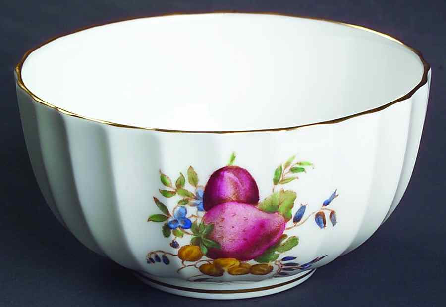 Delecta (Warmstry, Ribbed) Open Sugar Bowl by Royal Worcester-1
