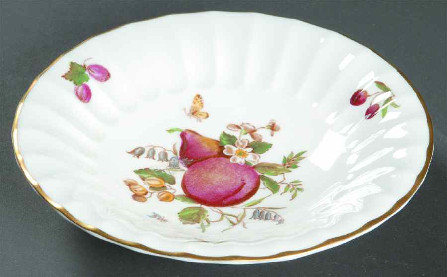 Delecta (Warmstry, Ribbed) Fruit/Dessert (Sauce) Bowl by Royal Worcester-1