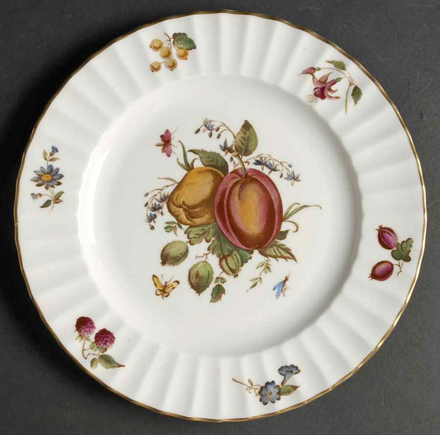 Delecta (Warmstry, Ribbed) Luncheon Plate by Royal Worcester-1