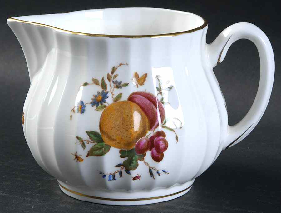 Delecta (Warmstry, Ribbed) Creamer by Royal Worcester-1