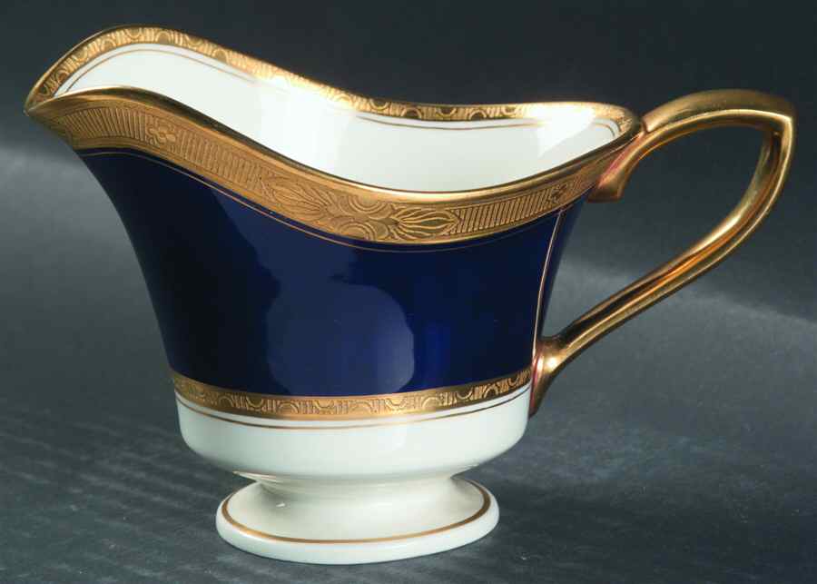 Diana Blue Creamer by Royal Worcester-1