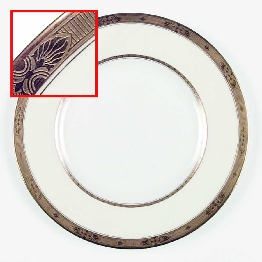 Diana Cream Dinner Plate by Royal Worcester-1