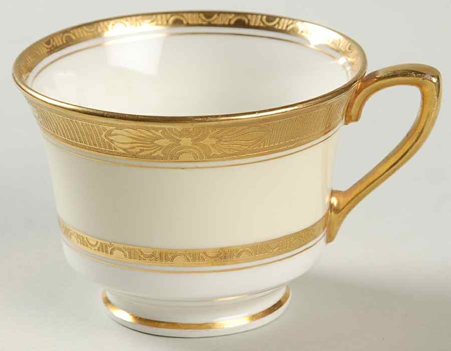 Diana Cream Footed Demitasse Cup by Royal Worcester-1