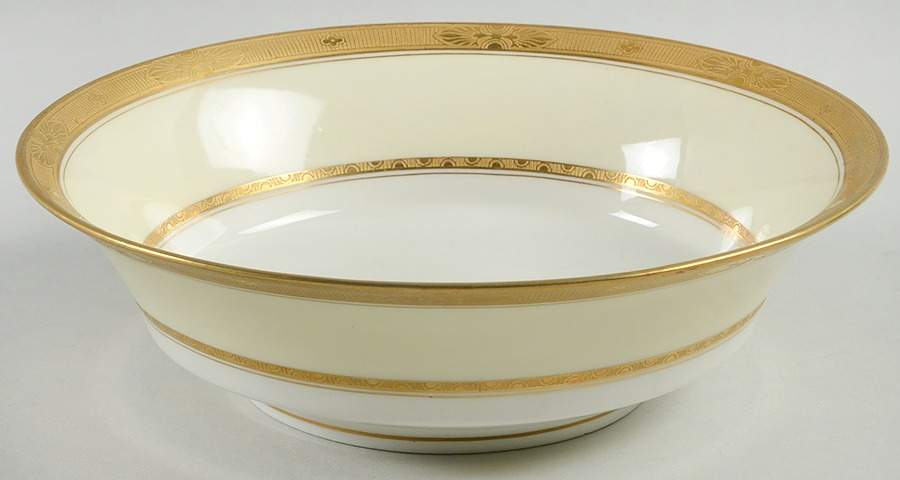Diana Cream 8" Round Vegetable Bowl by Royal Worcester-1